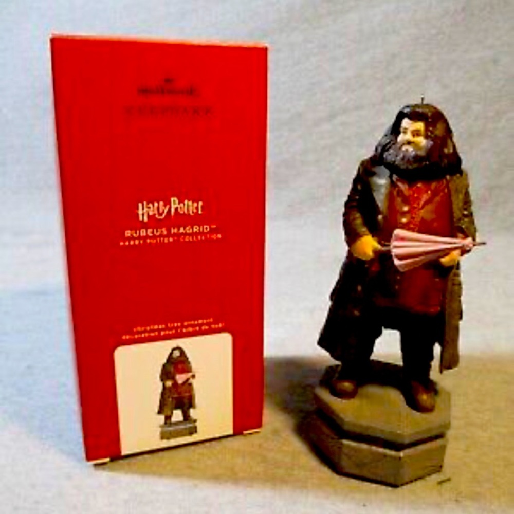 Hallmark 2020 RUBEUS HAGRID STORYTELLER ORNAMENT Harry Potter Keepsake series
